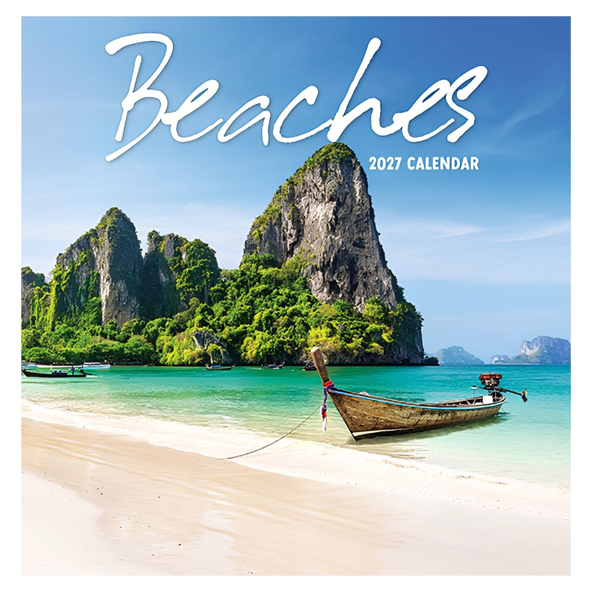 2027 Beaches Square Calendar - FSC Mix
