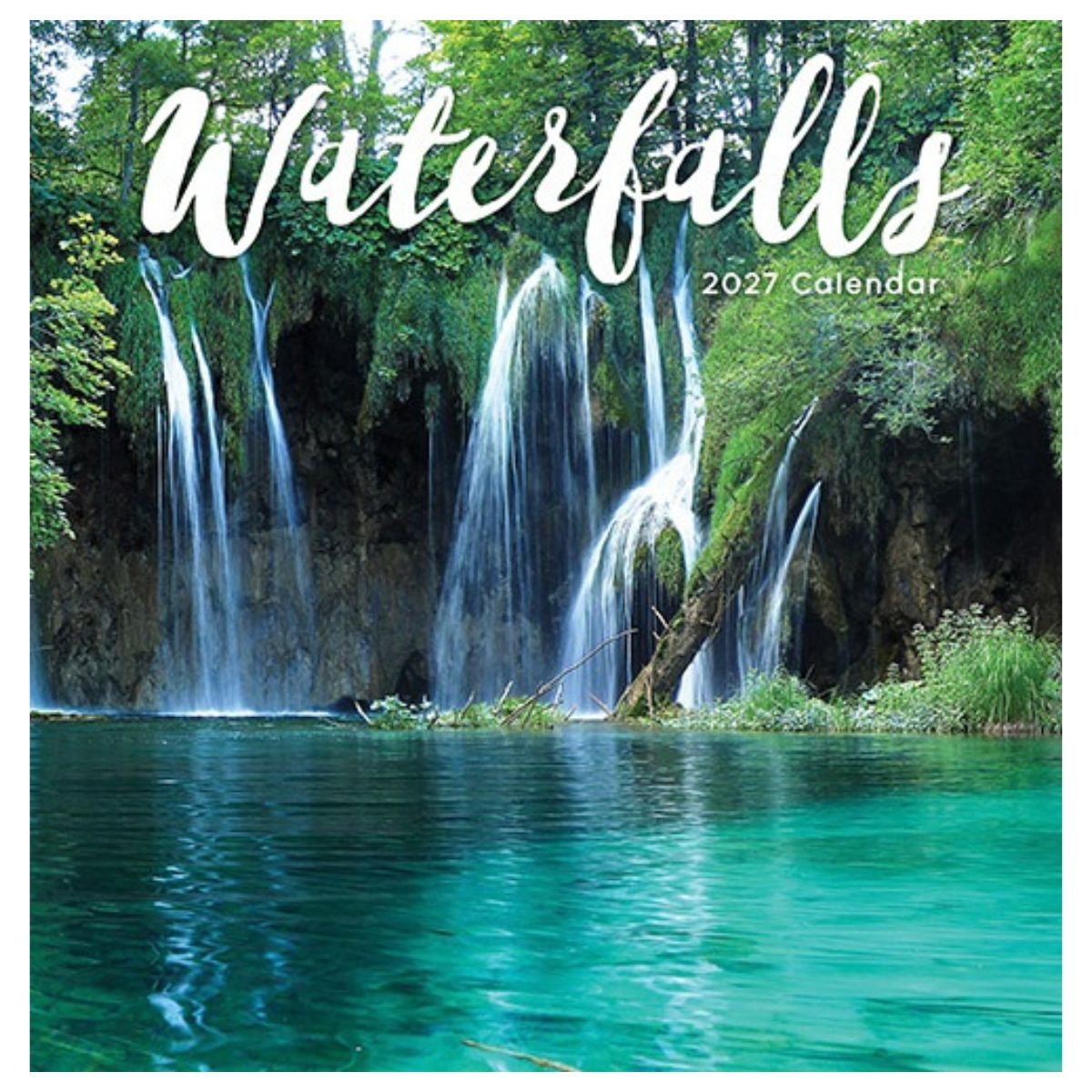 2027 Waterfalls Square Calendar - FSC Mix