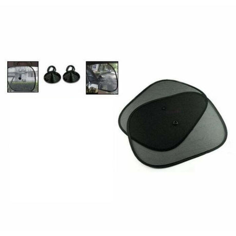 2pc Car Sun Shade Twin Pack 44x36cm