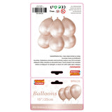 Champagne Gold Balloons – Chrome Metallic Decor