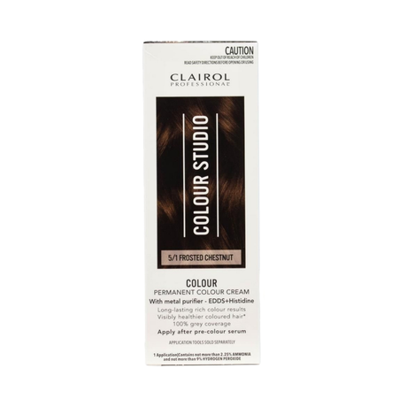 Clairol Professional Colour Studio Hair Colour 5/1 - Frosted Chestnut