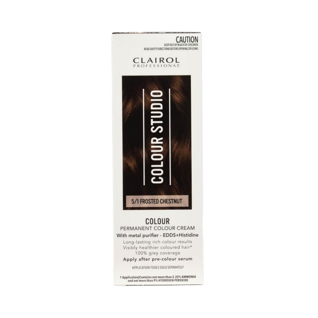 Clairol Professional Colour Studio Hair Colour 5/1 - Frosted Chestnut