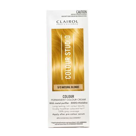 Clairol Professional Colour Studio Hair Colour 9/0 - Natural Blonde
