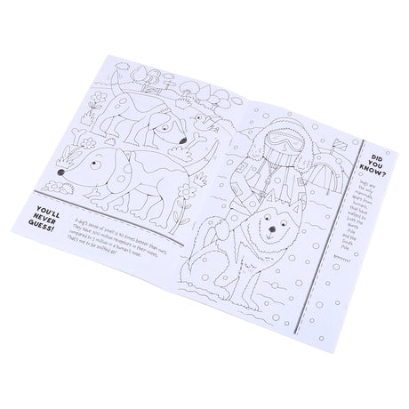 Colouring Book Facts A4 – Assorted Covers