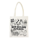 Cotton Tote Bag NZ 40cmH – Assorted New Zealand Designs