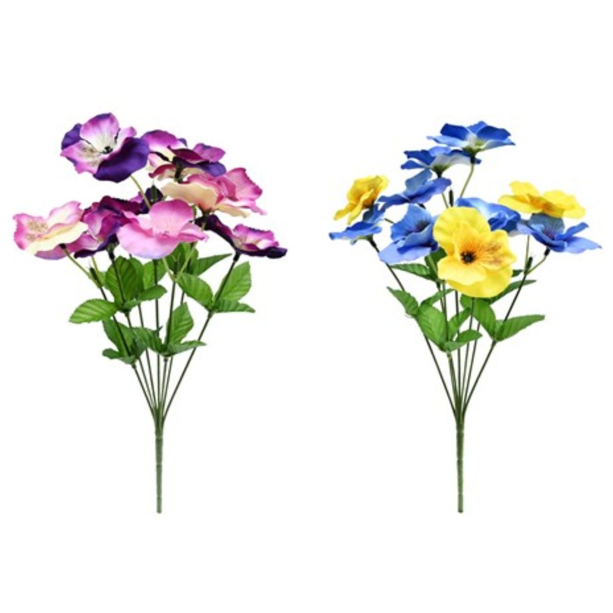 Pansy Bunch 7 Head 39cm – 2 Assorted
