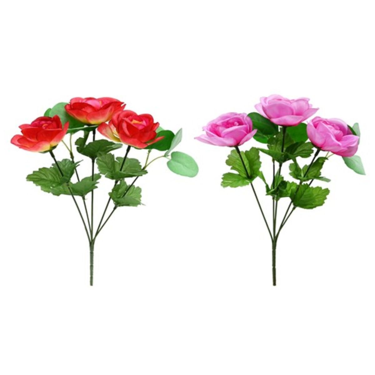Ranunculus Bunch 5 Head 33cm – 2 Assorted