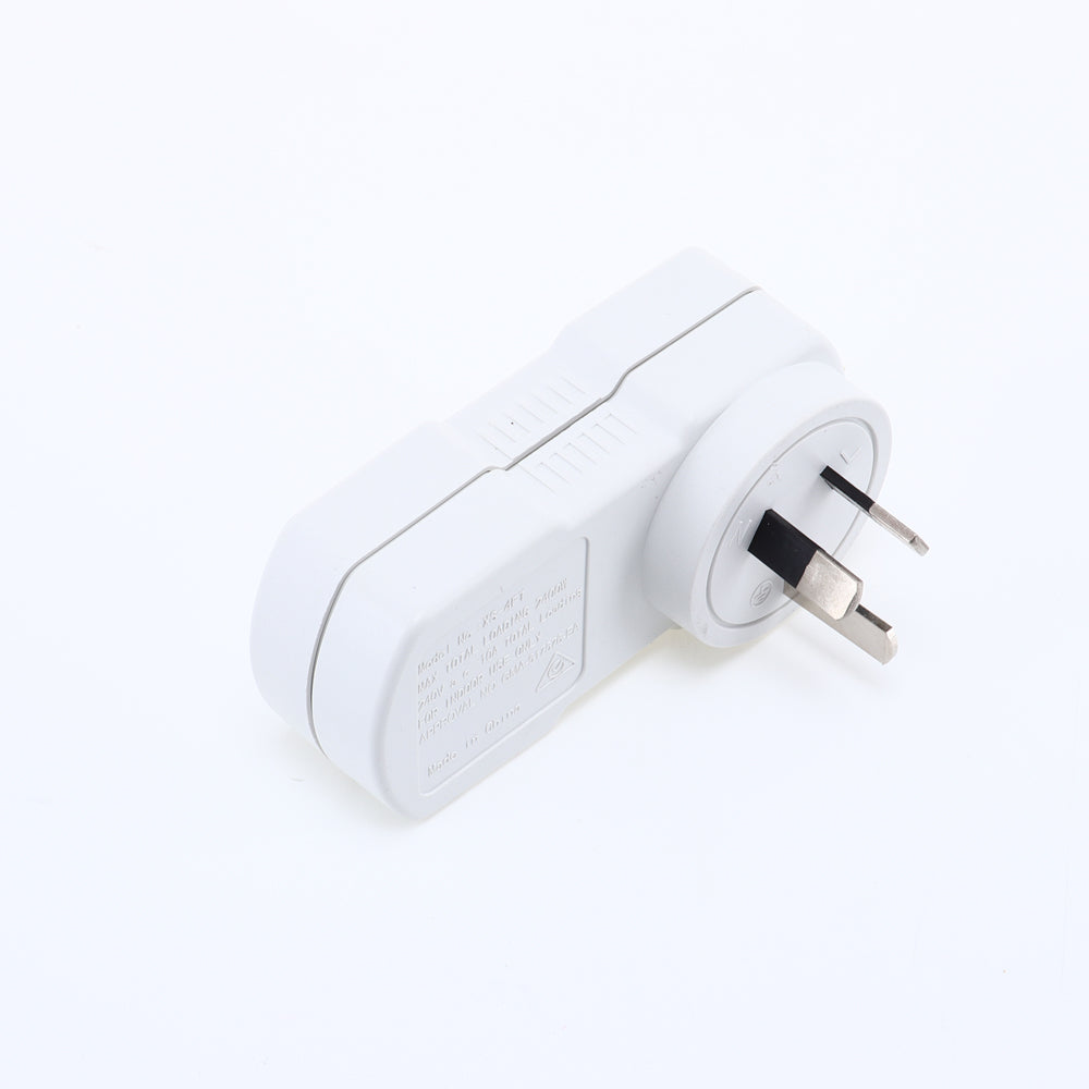 Double Adaptor Horizontal Right Hand 240V 10A