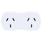 Double Adaptor Horizontal Right Hand 240V 10A