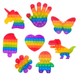 Fidget Pop It Toy – Assorted Designs