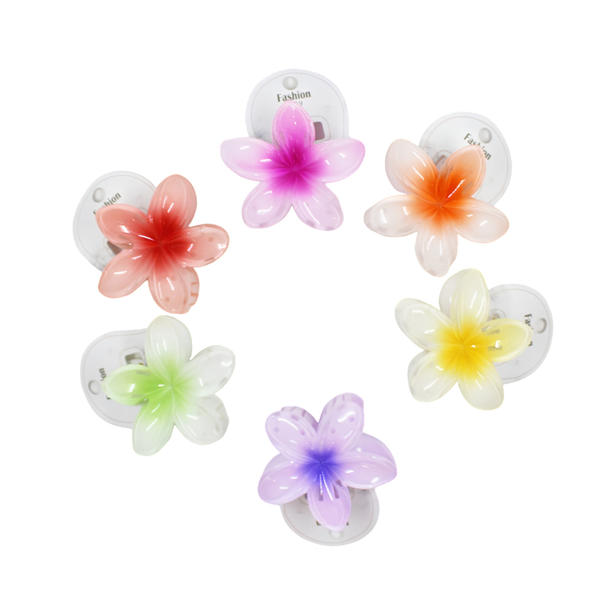 Frangipani Hair Clip 8cm