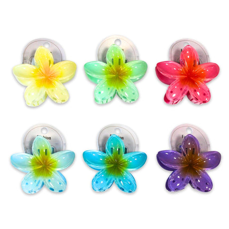 Frangipani Hair Clip 8cm