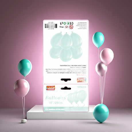 Baby Blue Balloons – Macaroon Pastel Party Decor