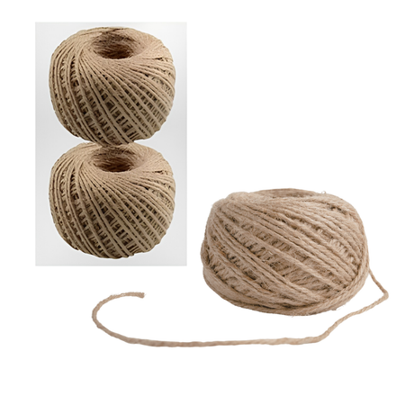 Garden Jute Twine 2mm x 48m – 2 Pack