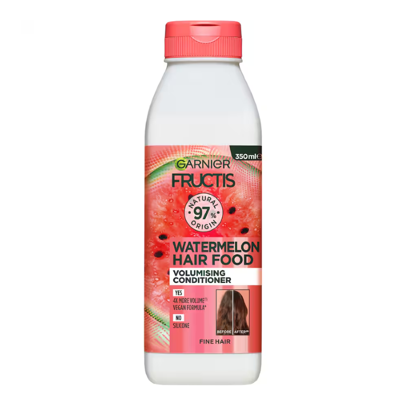 Garnier Fructis Hair Food Watermelon Volumising Conditioner Fine Hair 350mL