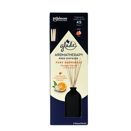 Glade Aromatherapy Reed Diffuser 80ml - Pure Happiness