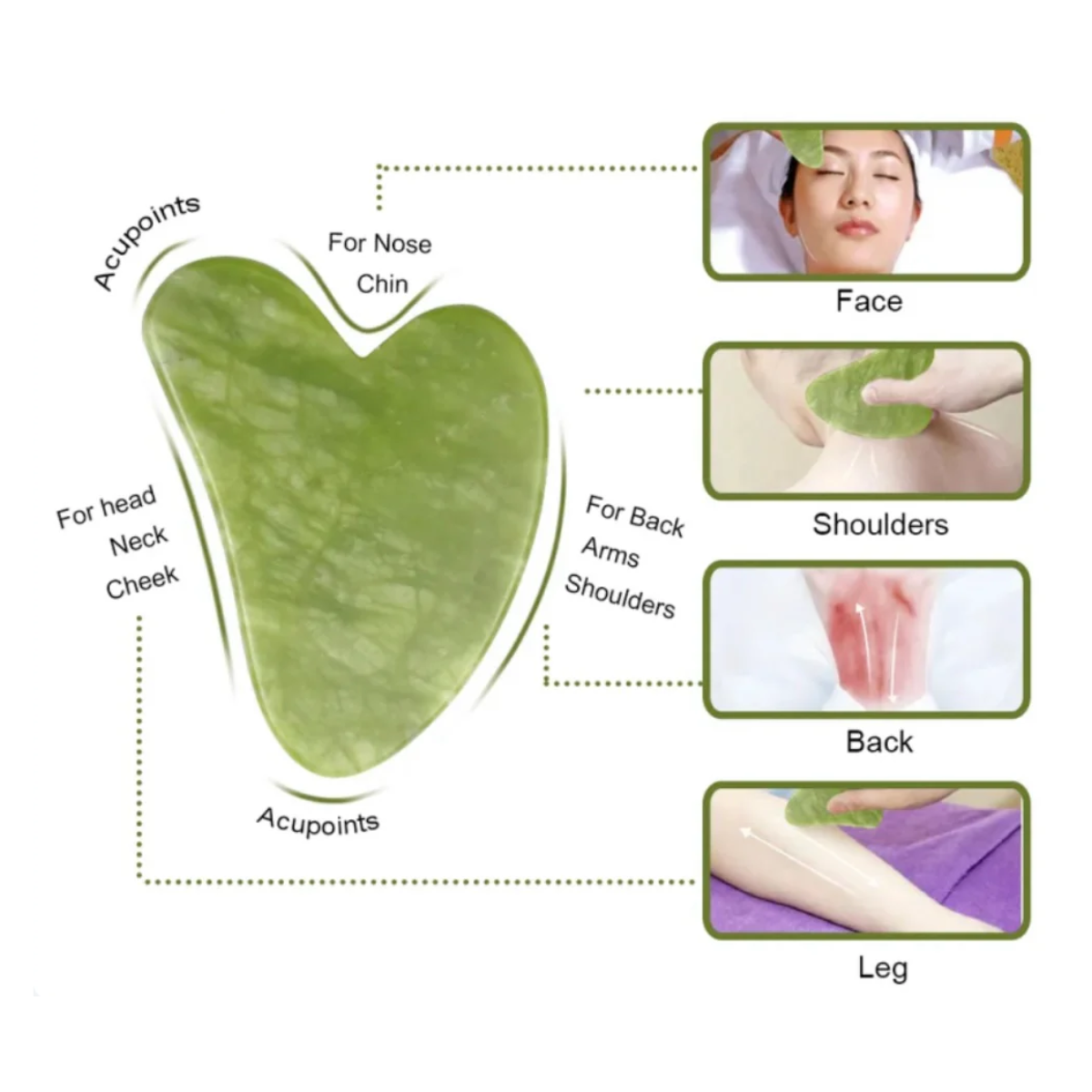 Gua Sha Facial Massager Tool