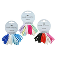 Flat hair elastic 24 pack assorted colours for women and girls