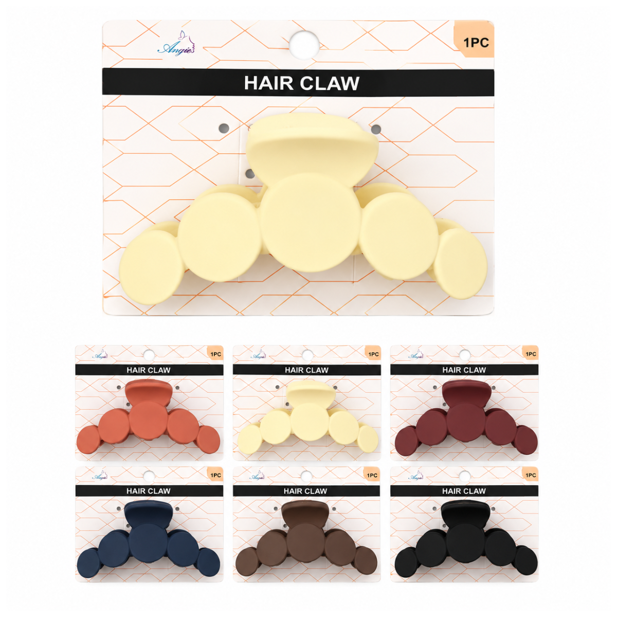 Hair Claw Clip 11cm – Matte Hair Accessory