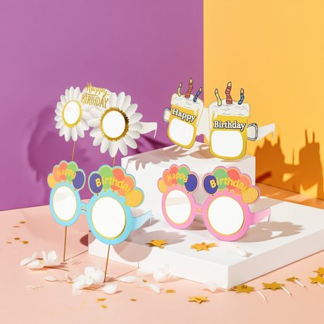 Happy Birthday Party Glasses 6 Pack