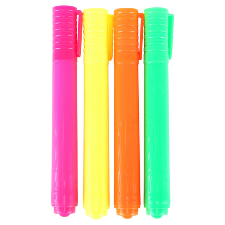 Highlighter Pens 4pk – Assorted Colours
