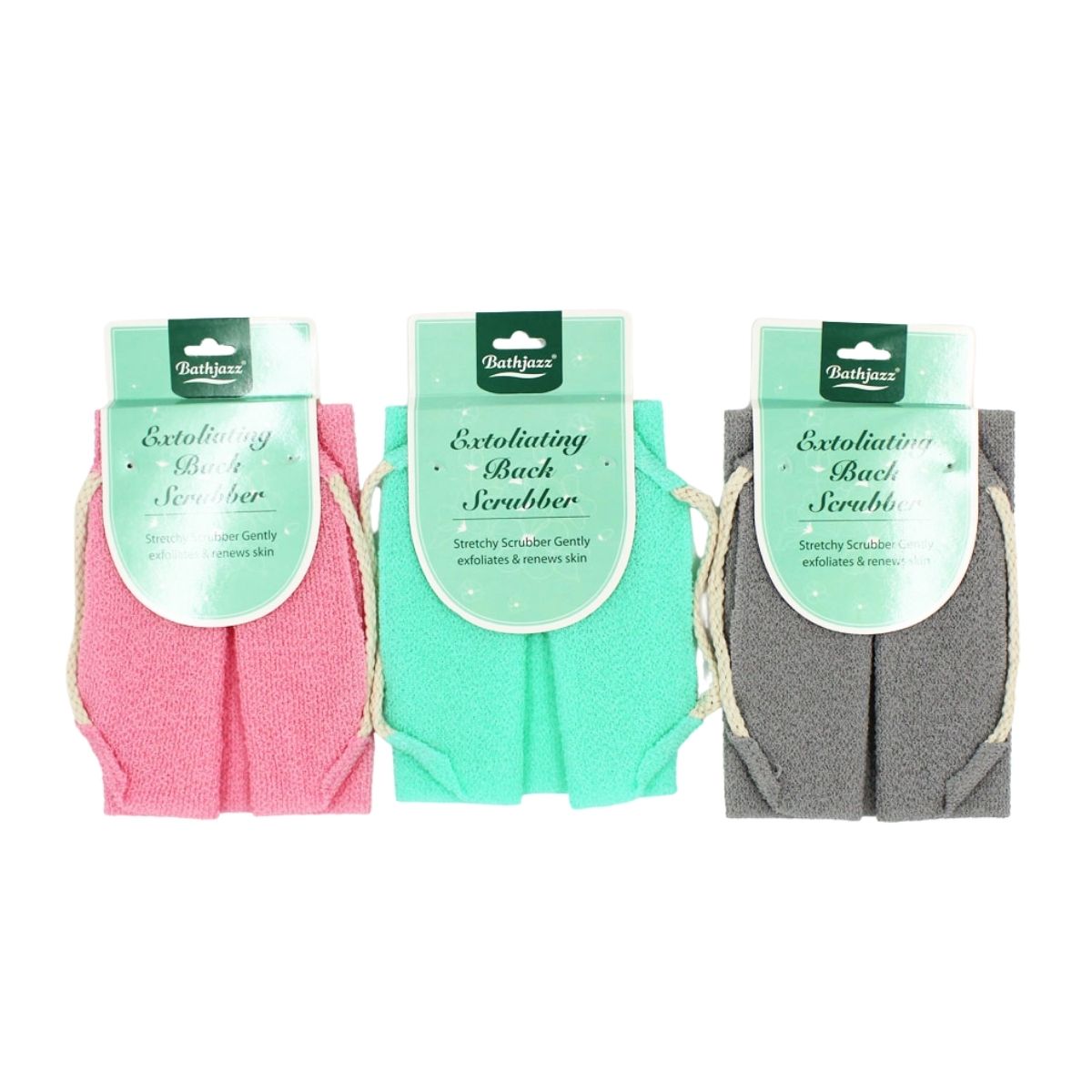 Exfoliating Back Scrubber with Handle