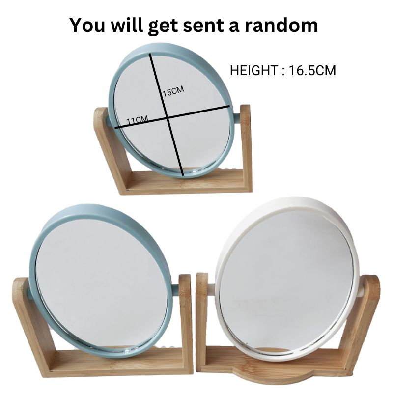 Double sided Mirror - Oval