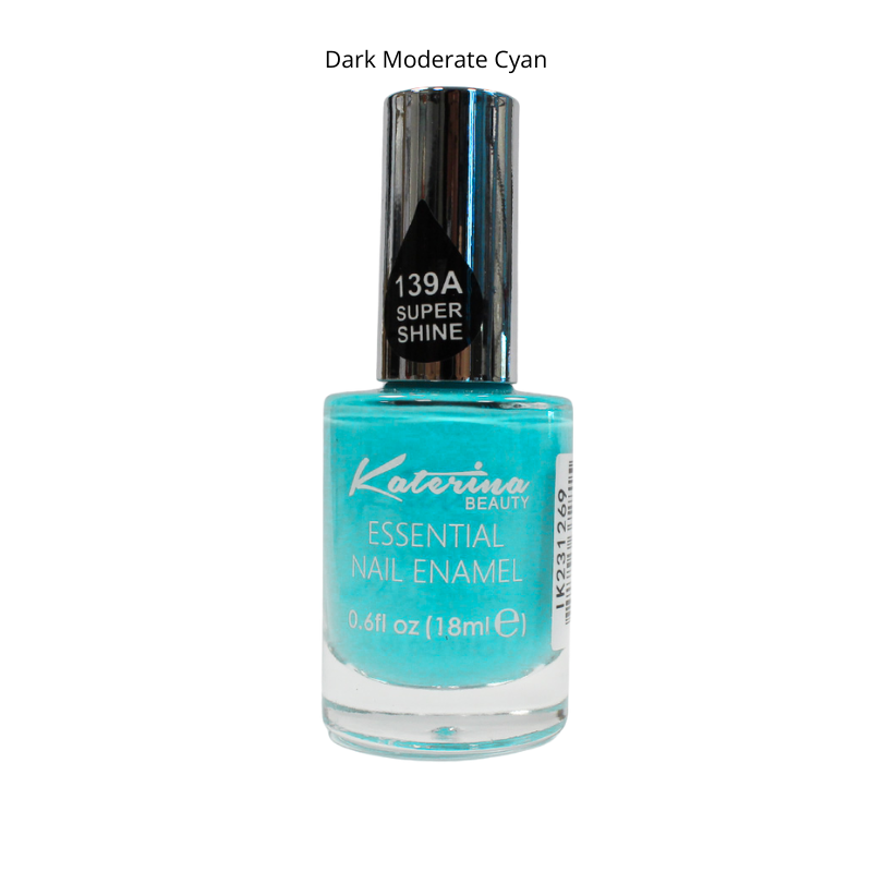 Katerina Nail Polish - Dark Moderate Cyan