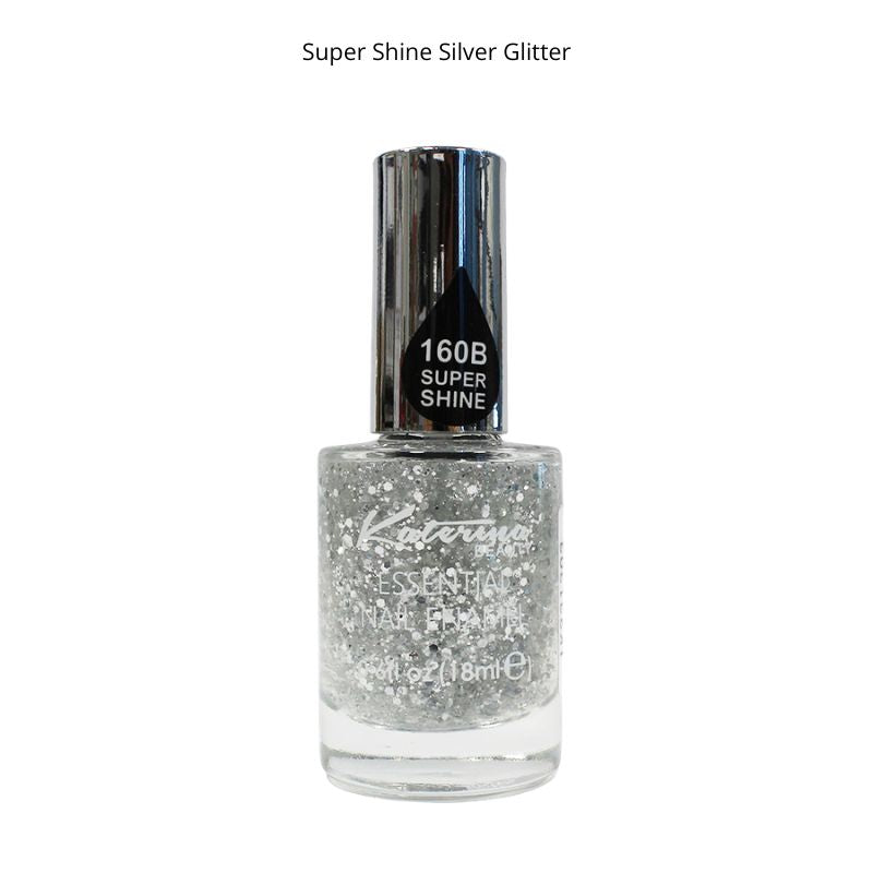 Katerina Nail Polish - Super Shine Silver Glitter