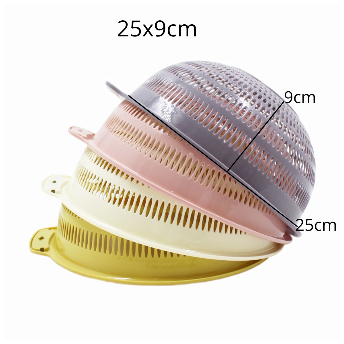 Plastic Colander 25x9cm