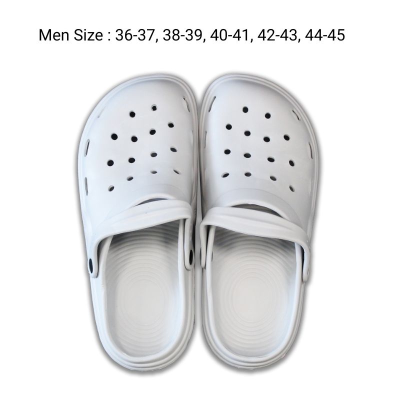 Lightweight EVA Slippers - Men Sizes Grey