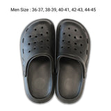 Lightweight EVA Slippers - Men Sizes Black