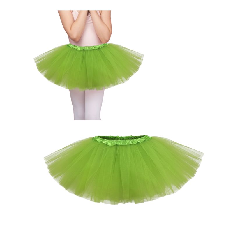 Tutu Skirt 3 Layer 30cm - Green