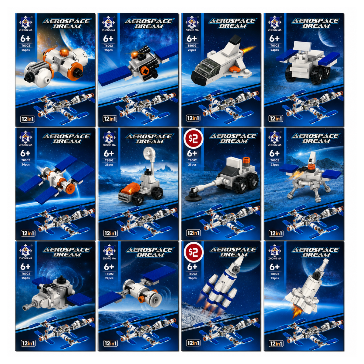 Air Station Mini Building Blocks Toy