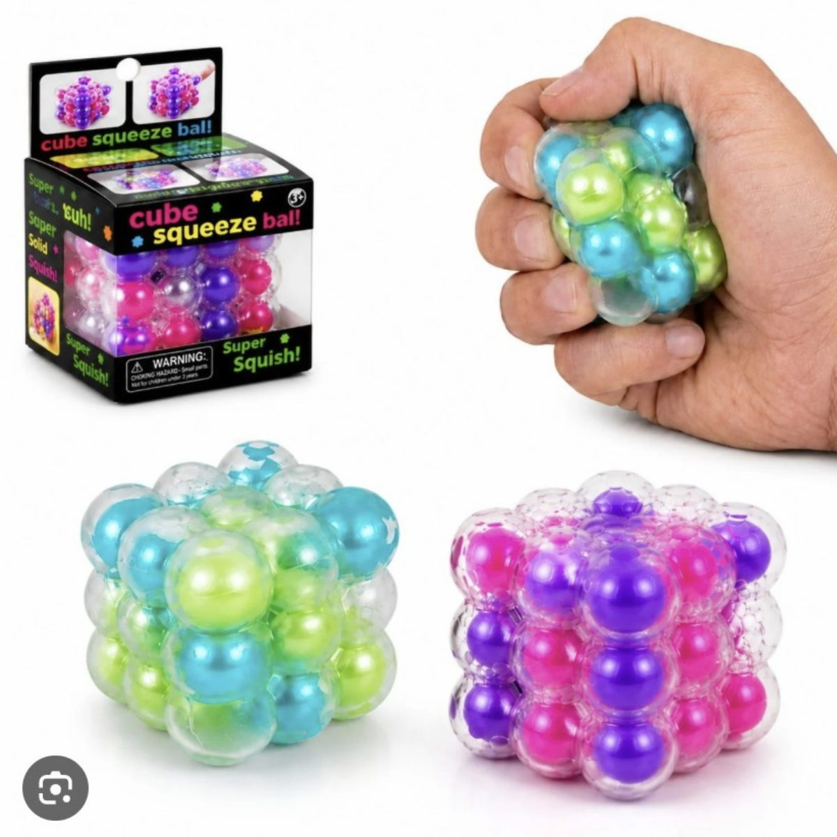 ASMR Square Squishy Toy – Satisfying Sensory Fidget Toy