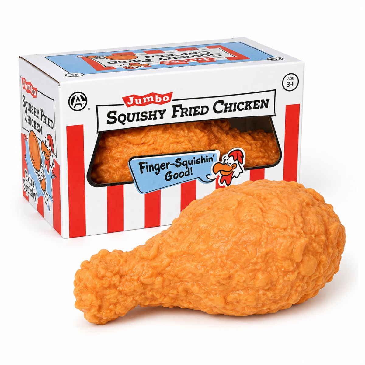 Jumbo Fried Chicken Squishy Toy
