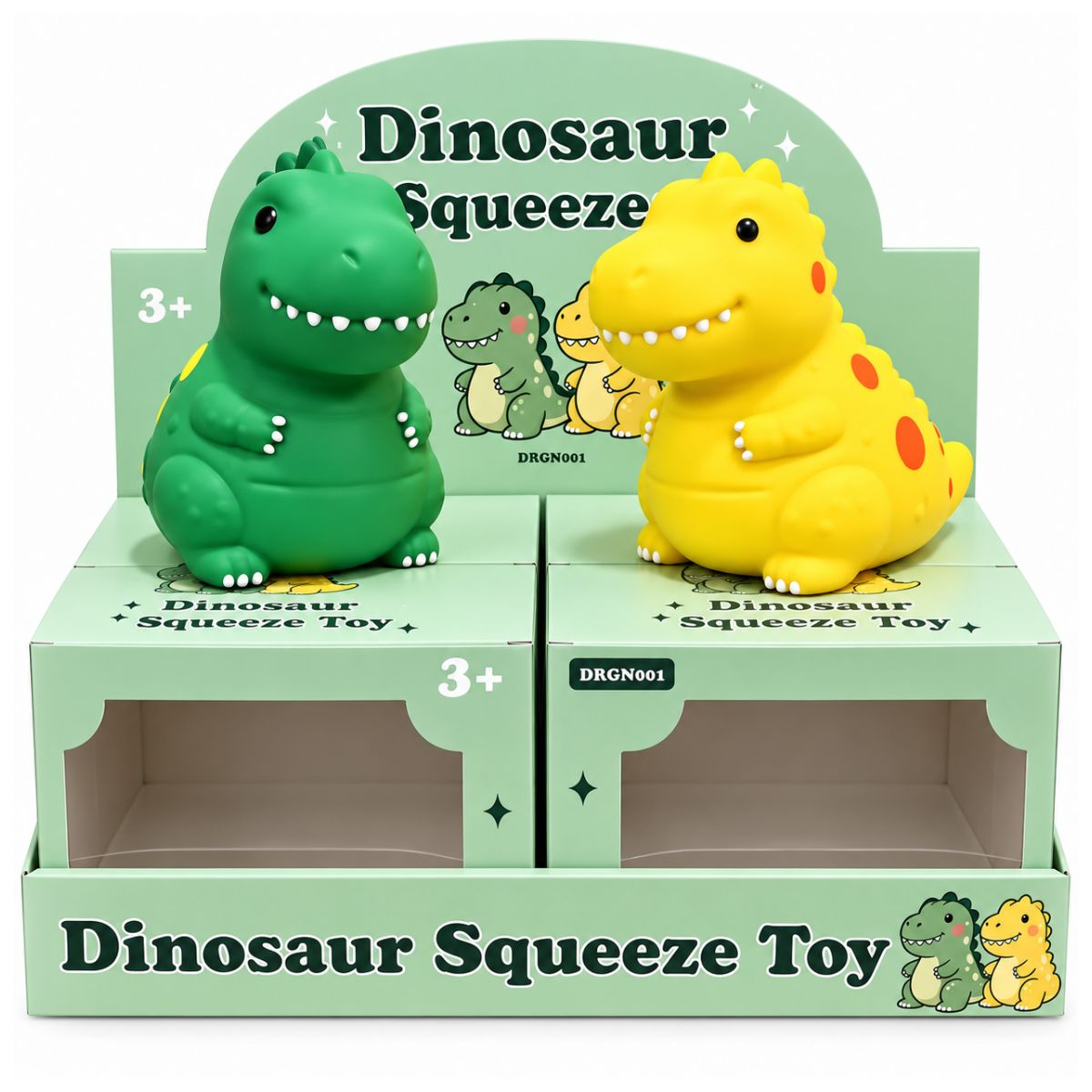 Jumbo Dinosaur Squishy Toy 22cm