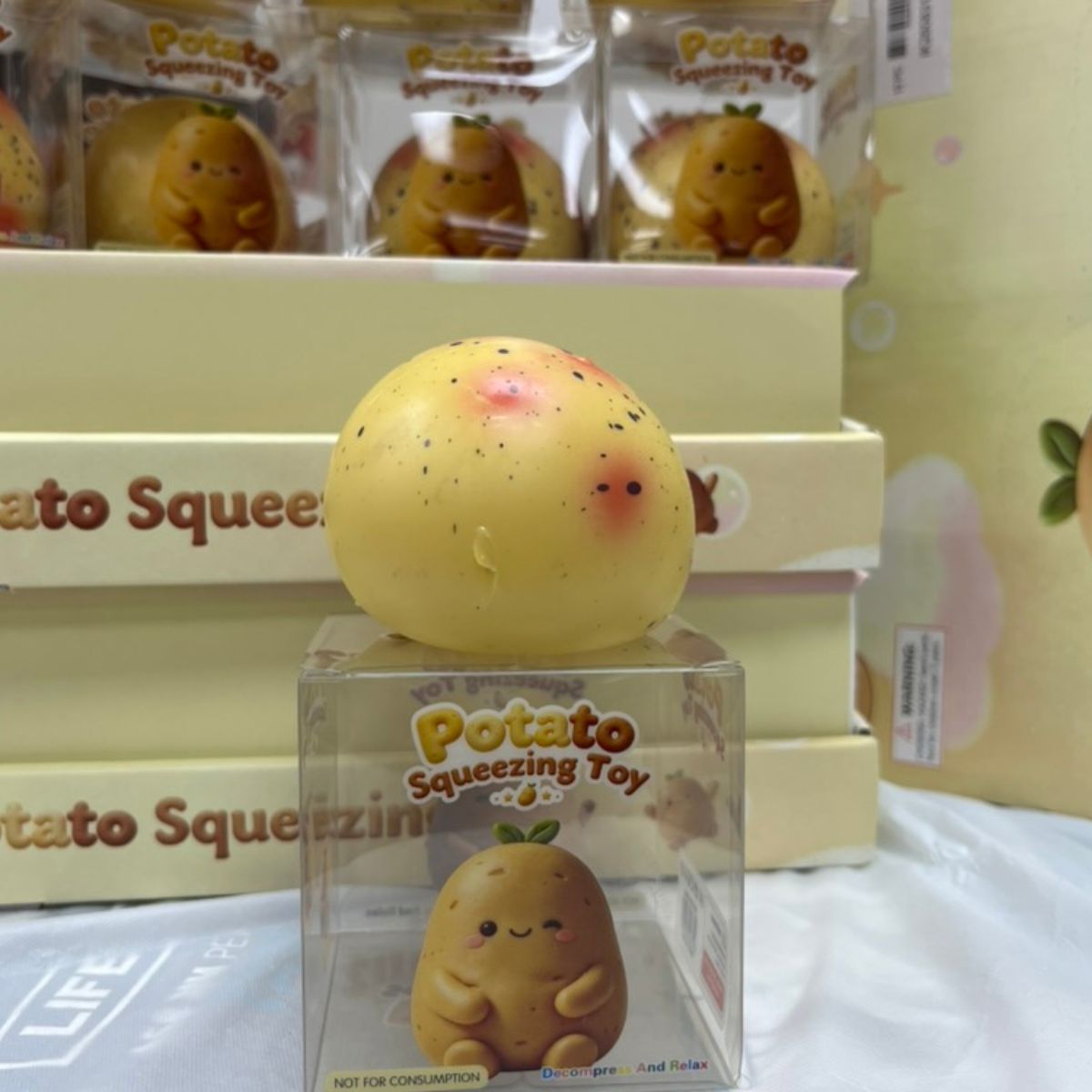 Crunch Potato Squishy Toy