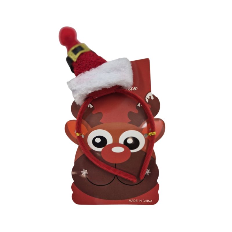 Christmas Headband - Santa Hat