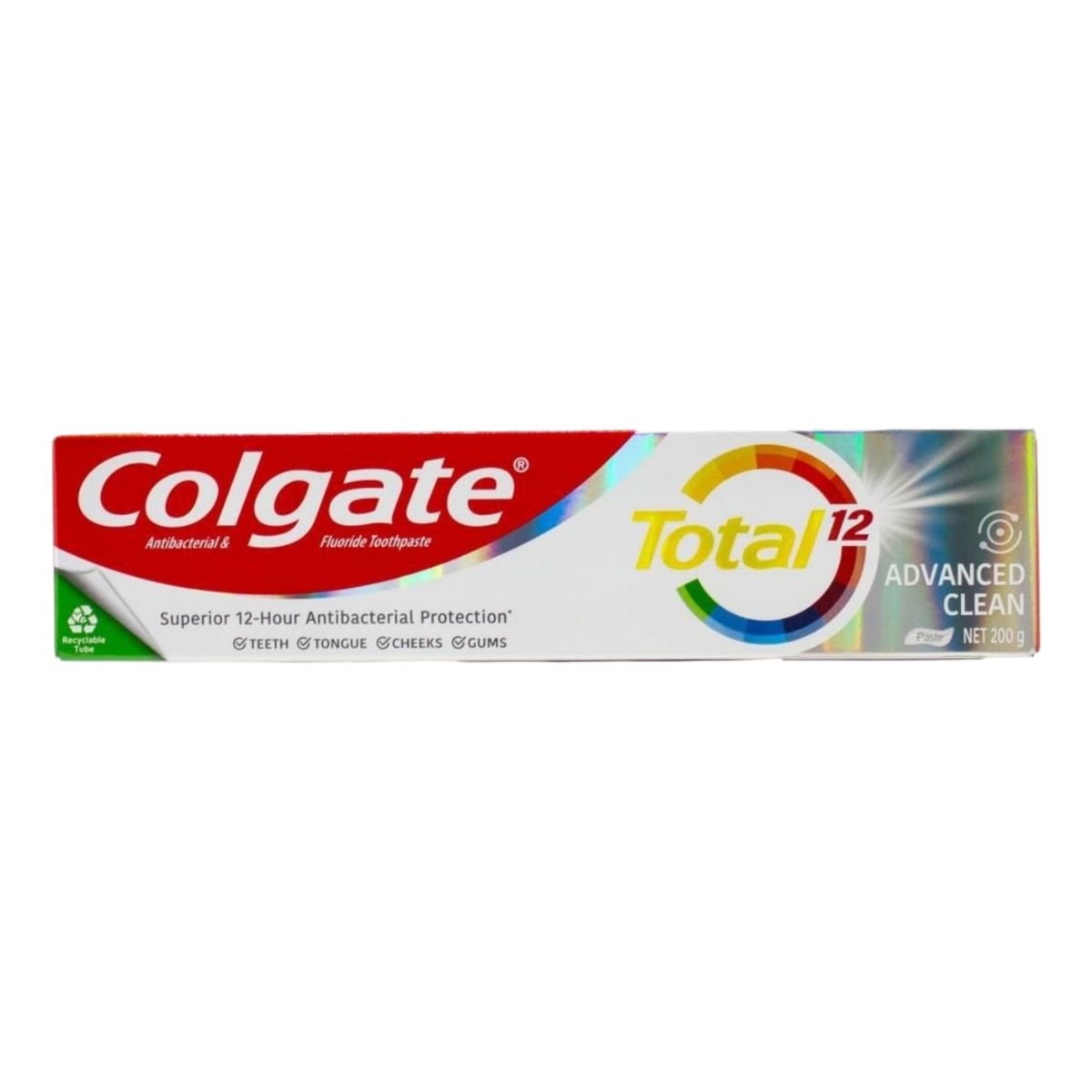 COLGATE 200g TOOTHPASTE TOTAL 12 ADVANCED CLEAN