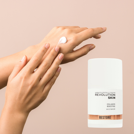REVOLUTION 50mL MOISTURISER COLLAGEN BOOSTING RESTORE