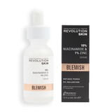 REVOLUTION SKIN 30mL SERUM BLEMISH 10% NIACINAMIDE AND 1% ZINC