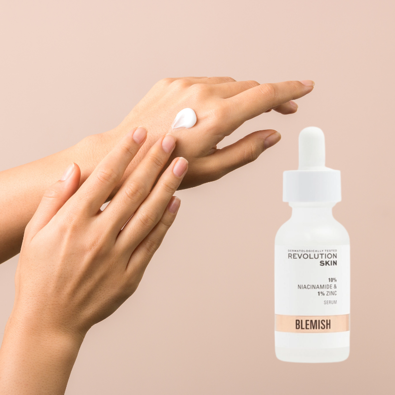 REVOLUTION SKIN 30mL SERUM BLEMISH 10% NIACINAMIDE AND 1% ZINC