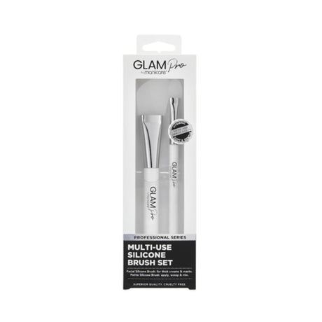 MANICARE GLAM PRO SILICONE BRUSH SET PROFESSIONAL SERIES