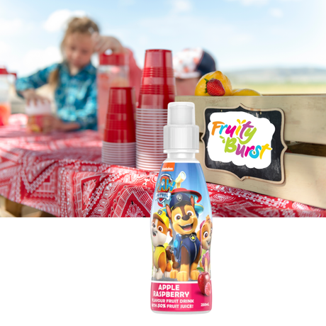 FRUITY BURST 250ML PAW PATROL RASPBERRY