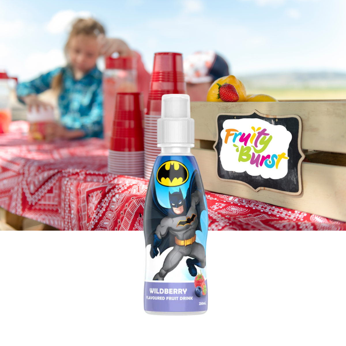 FRUITY BURST 250ML BATMAN WILDBERRY