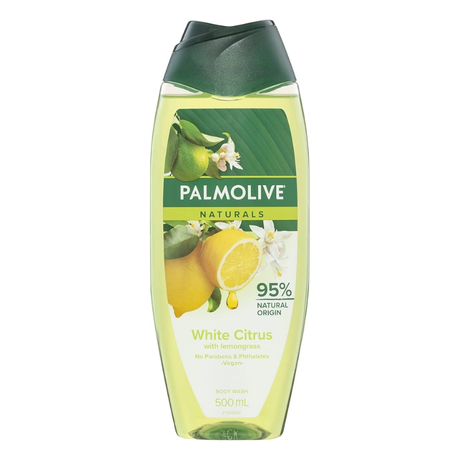 PALMOLIVE 500mL NATURALS BODY WASH REFRESHING WHITE CITRUS