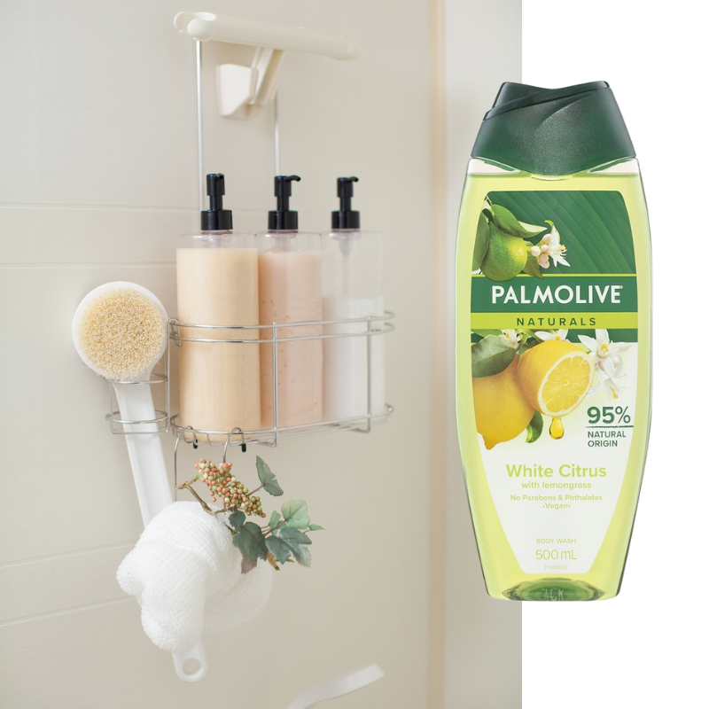 PALMOLIVE 500mL NATURALS BODY WASH REFRESHING WHITE CITRUS