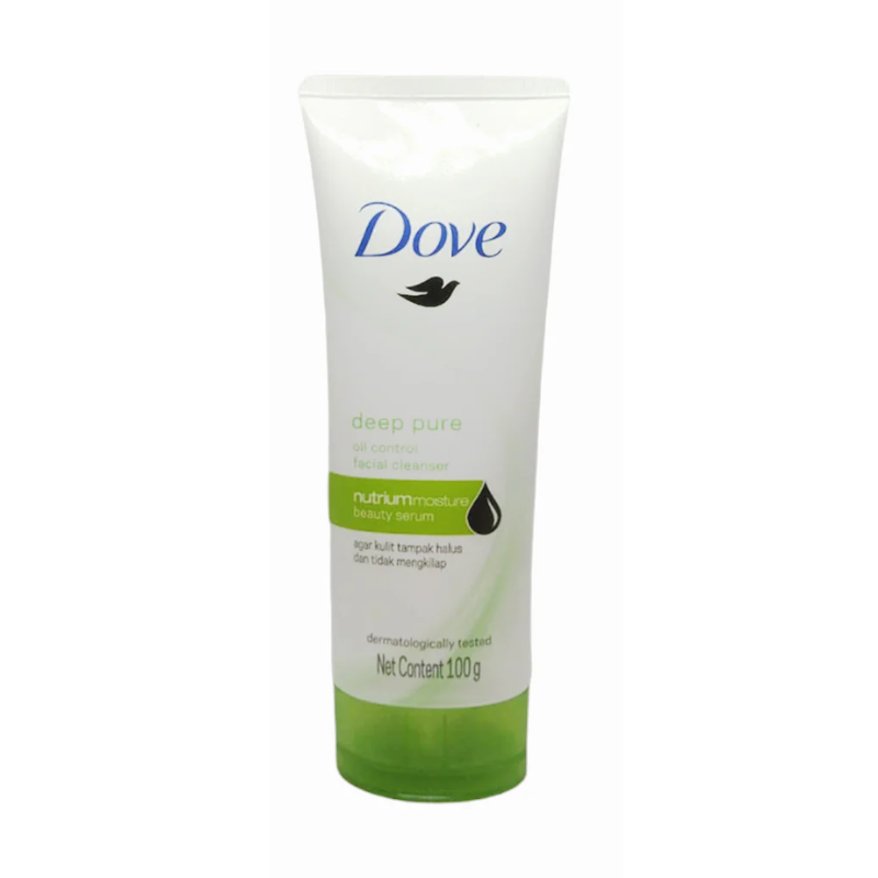 DOVE 100g FACIAL CLEANSER OIL CONTROL DEEP PURE