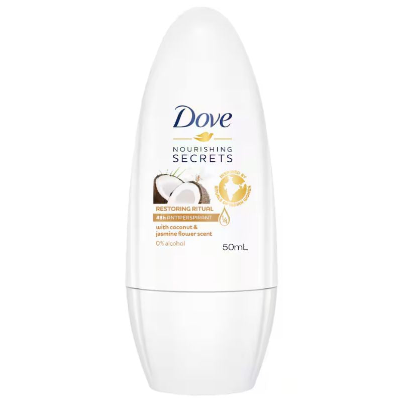 [3 for $12]50mL ROLL ON DEODORANT WITH COCONUT & JASMINE FLOWER SCENT